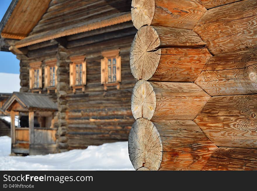 Old Rural Wooden Building