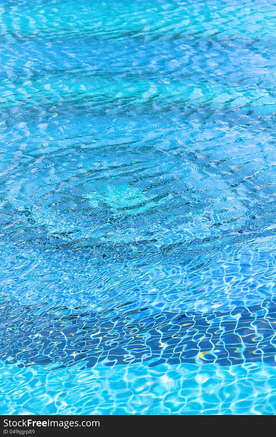 Water Surface in a swimming pool