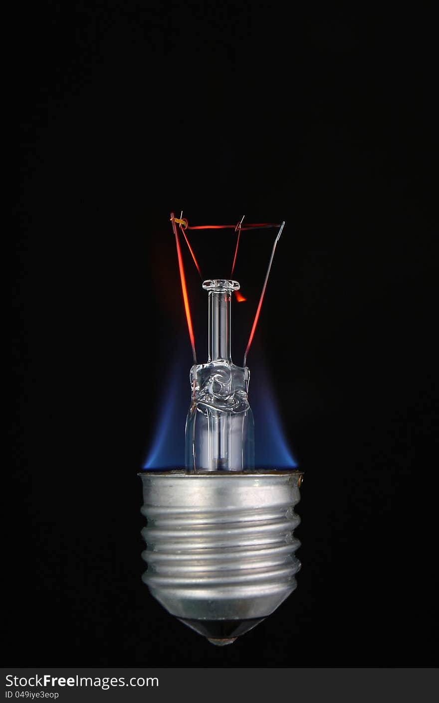 Bulb burning