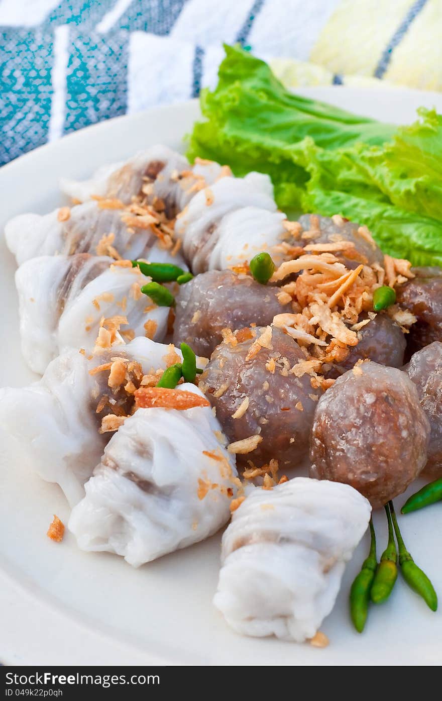 The National Dish Of Thailand