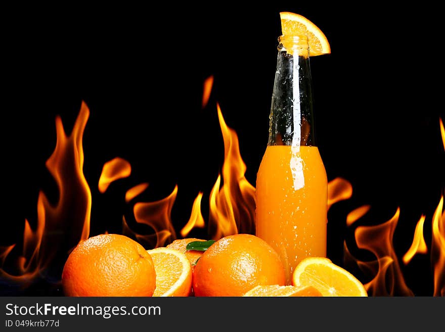 Hot Orange Drink