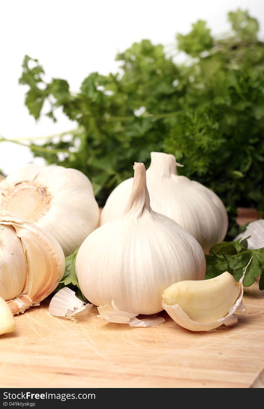 Close up of Healthy vegetables on the table