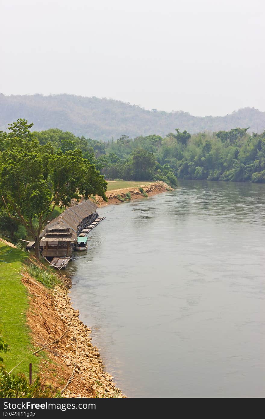 The patch River for a relaxation.