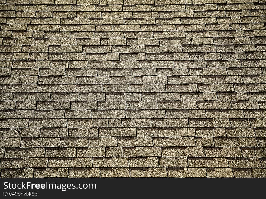 Modern  roof tiles. These are an alternaltive to slates.