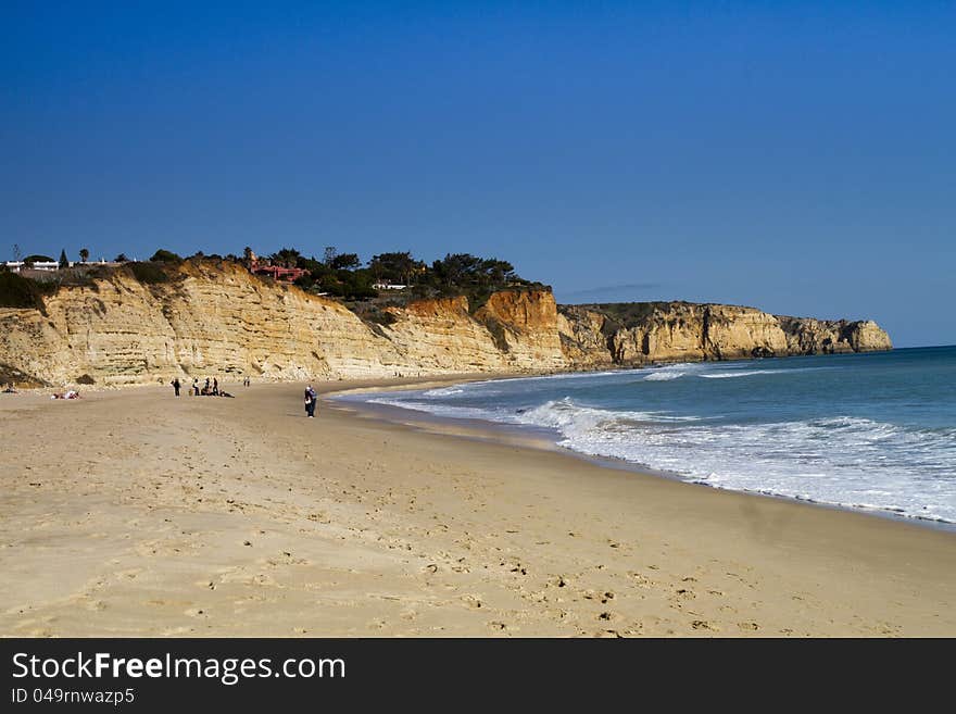 Beautiful Algarve beach