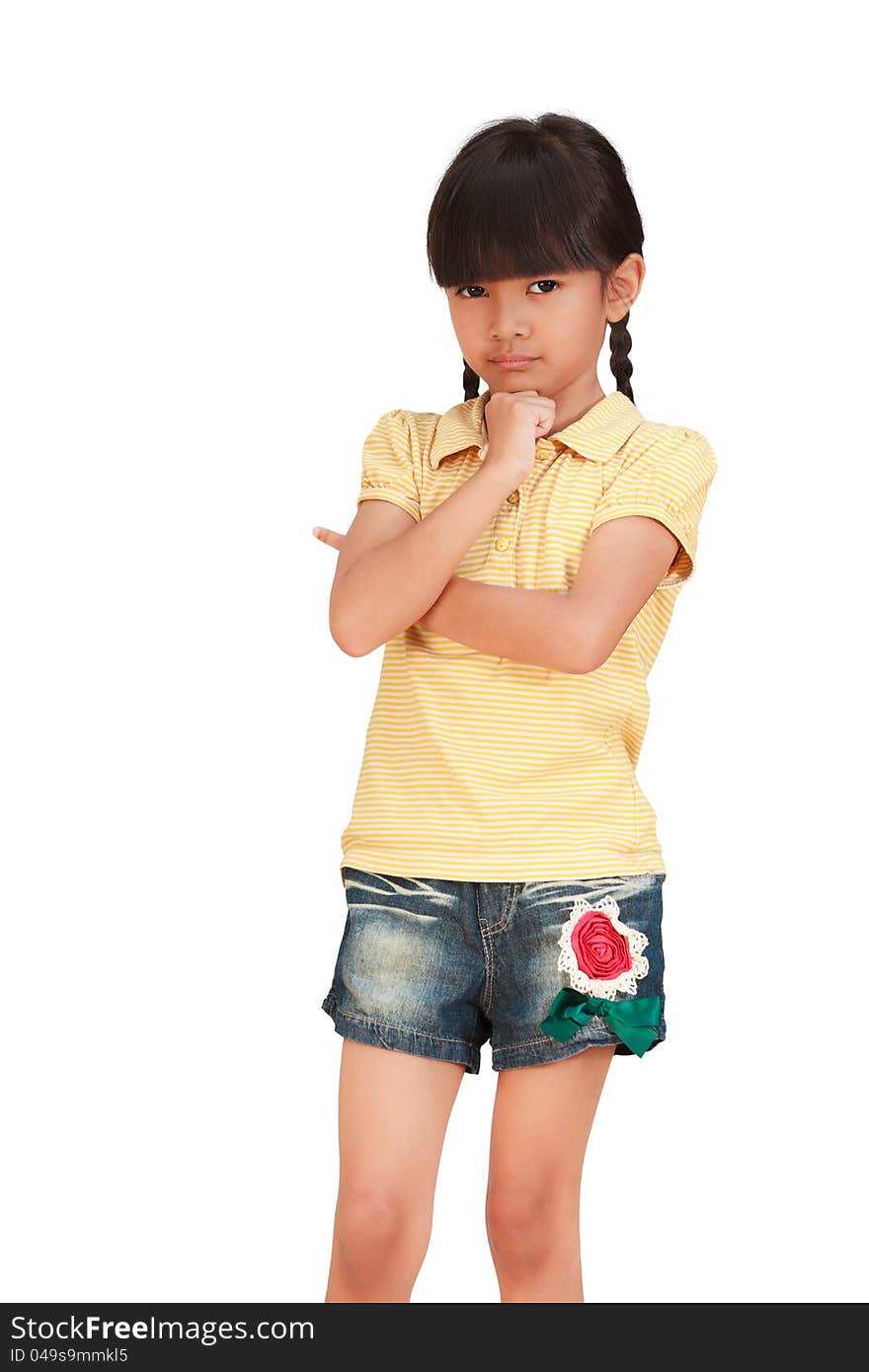 Asian little girl