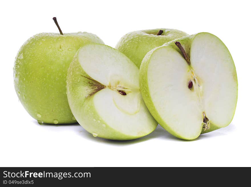 Green apples