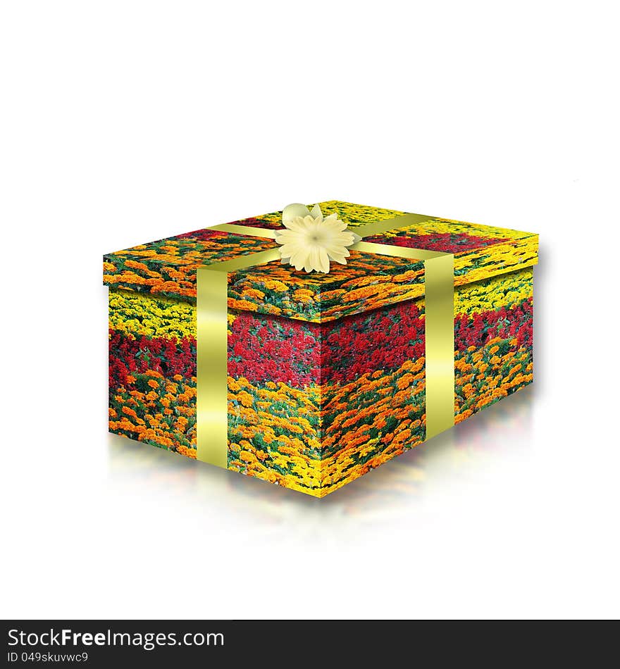 Colorful Box For A Gift