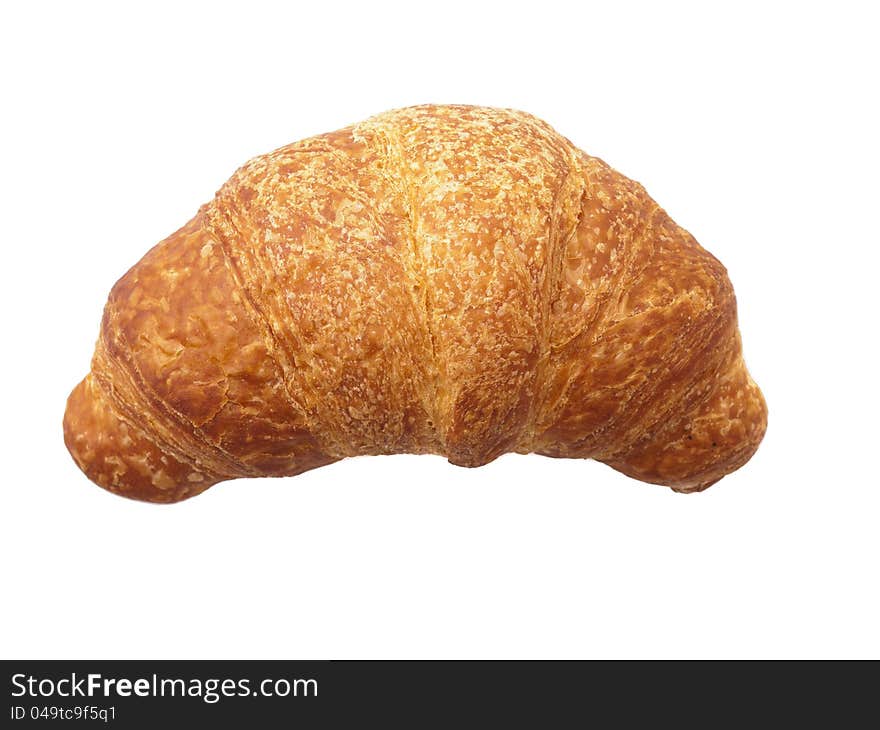 Brioches On White Background