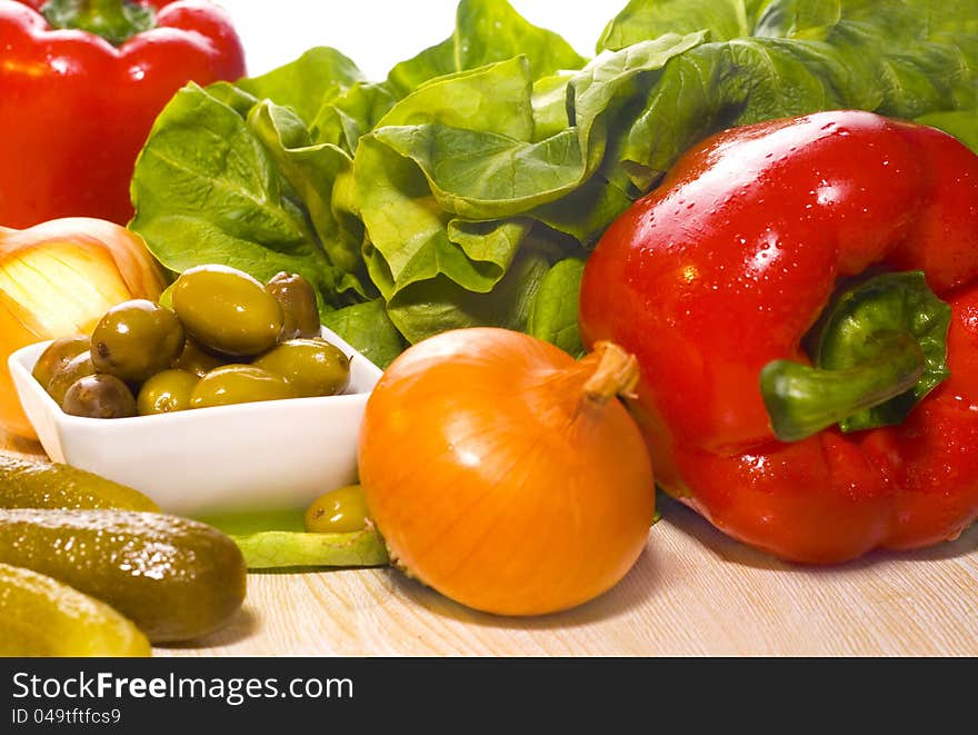 Healthy And Fresh Vegetables