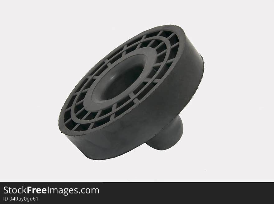 Rubber parts to the car on a white background. Rubber parts to the car on a white background