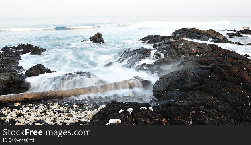 Hawaii Big Island Kona Coast Early Morning