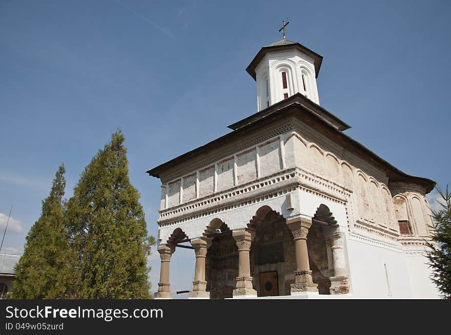 Old traditional Romanian orthodox church