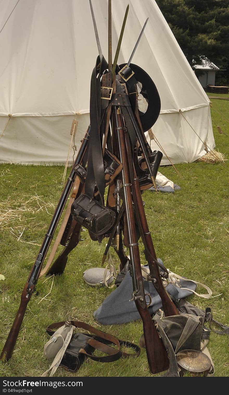 Civil War muzzle loading infantry rifle. Civil War muzzle loading infantry rifle