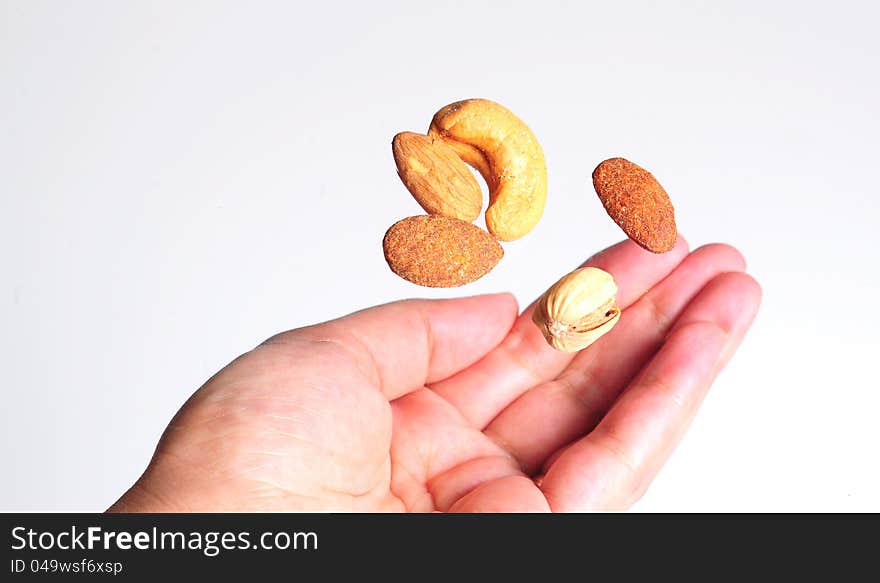 Lebanese nuts flying