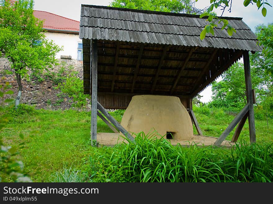 Old rural traditional Clay Oven. Old rural traditional Clay Oven