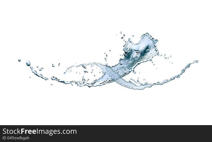 Abstract Splashing Water