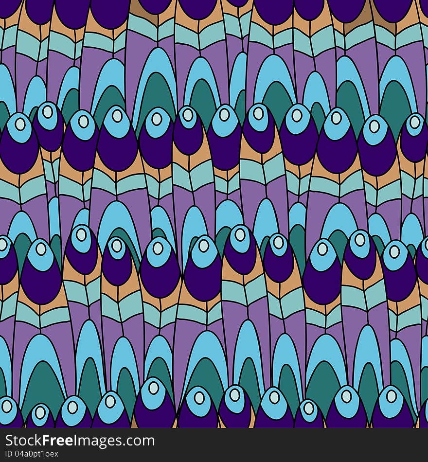 Abstract seamless pattern