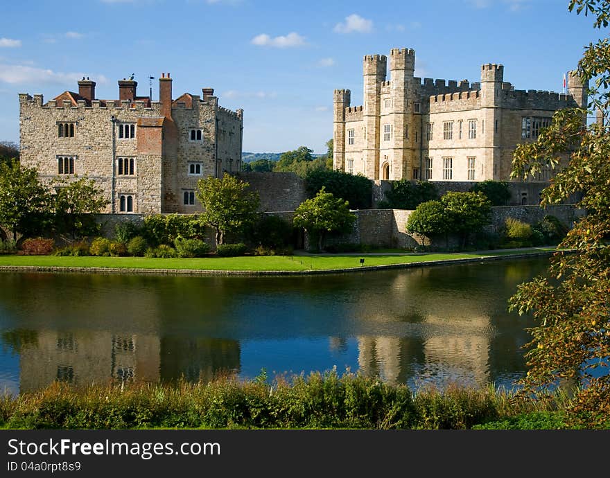 Close Up Of Leeds Castle