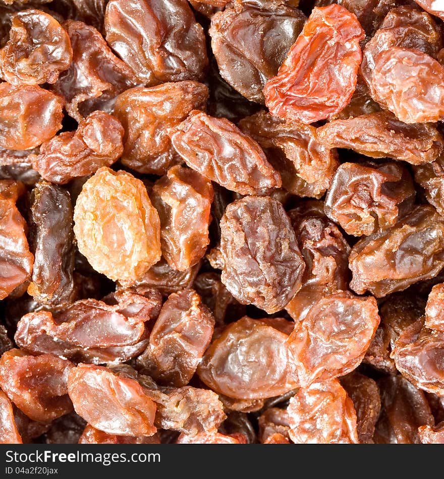 Bulk dry food sun ripened raisins