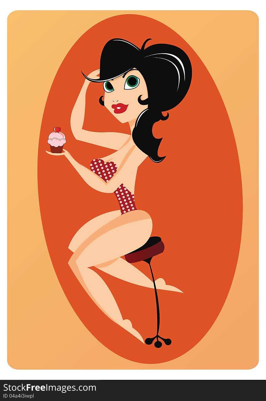 Beautiful Pin Up Girl