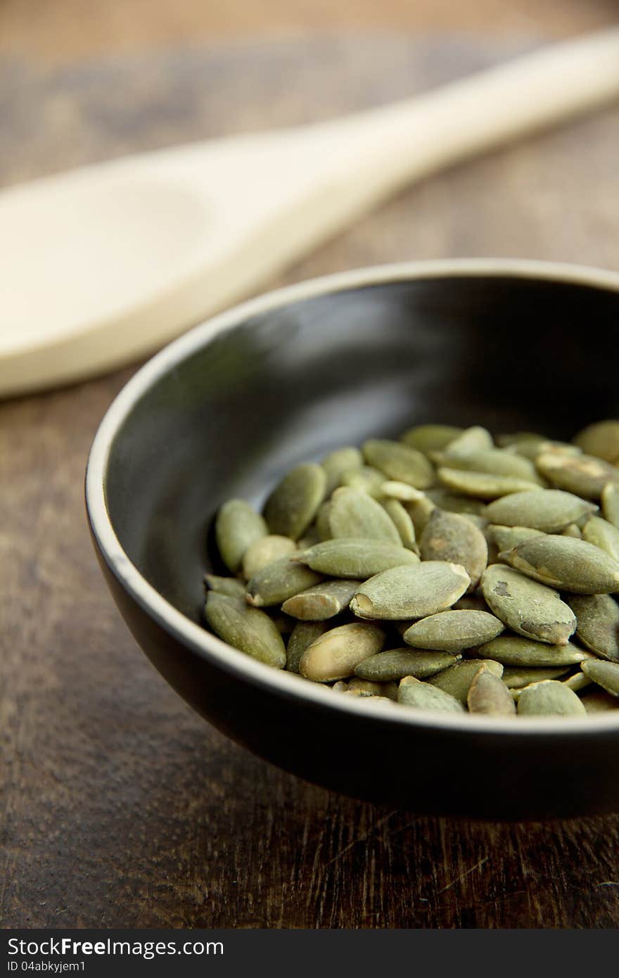 Roasted pumpkin kernels