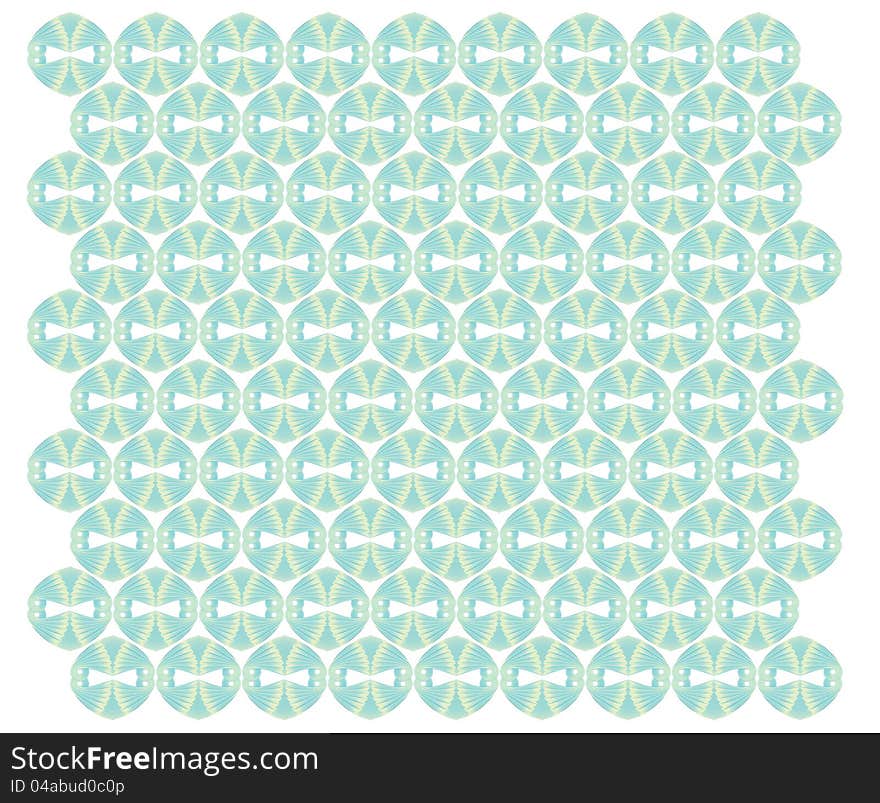 Shell decorative abstract design pattern texture