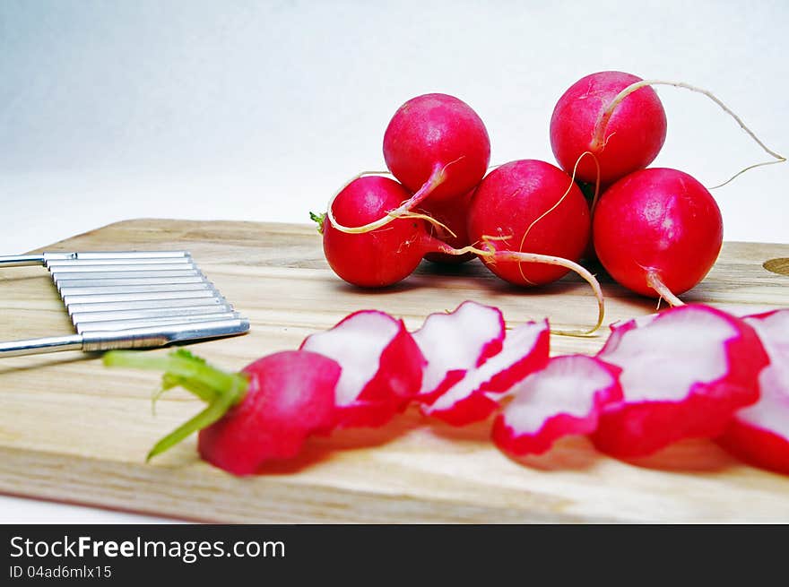 Radish Sliced