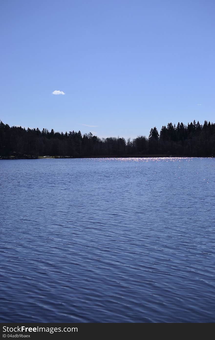 Lake In Sweden