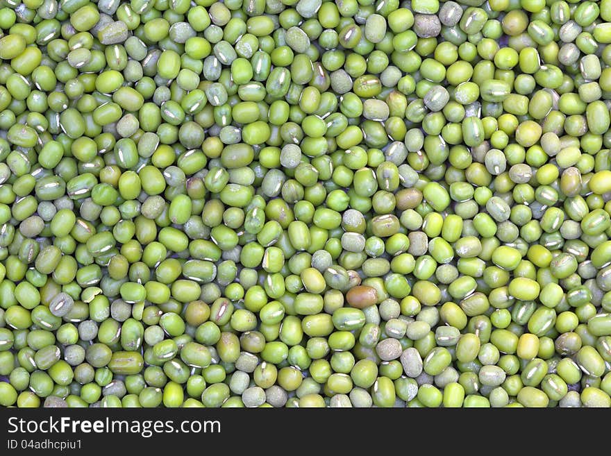 Close Up Of Mung Beans