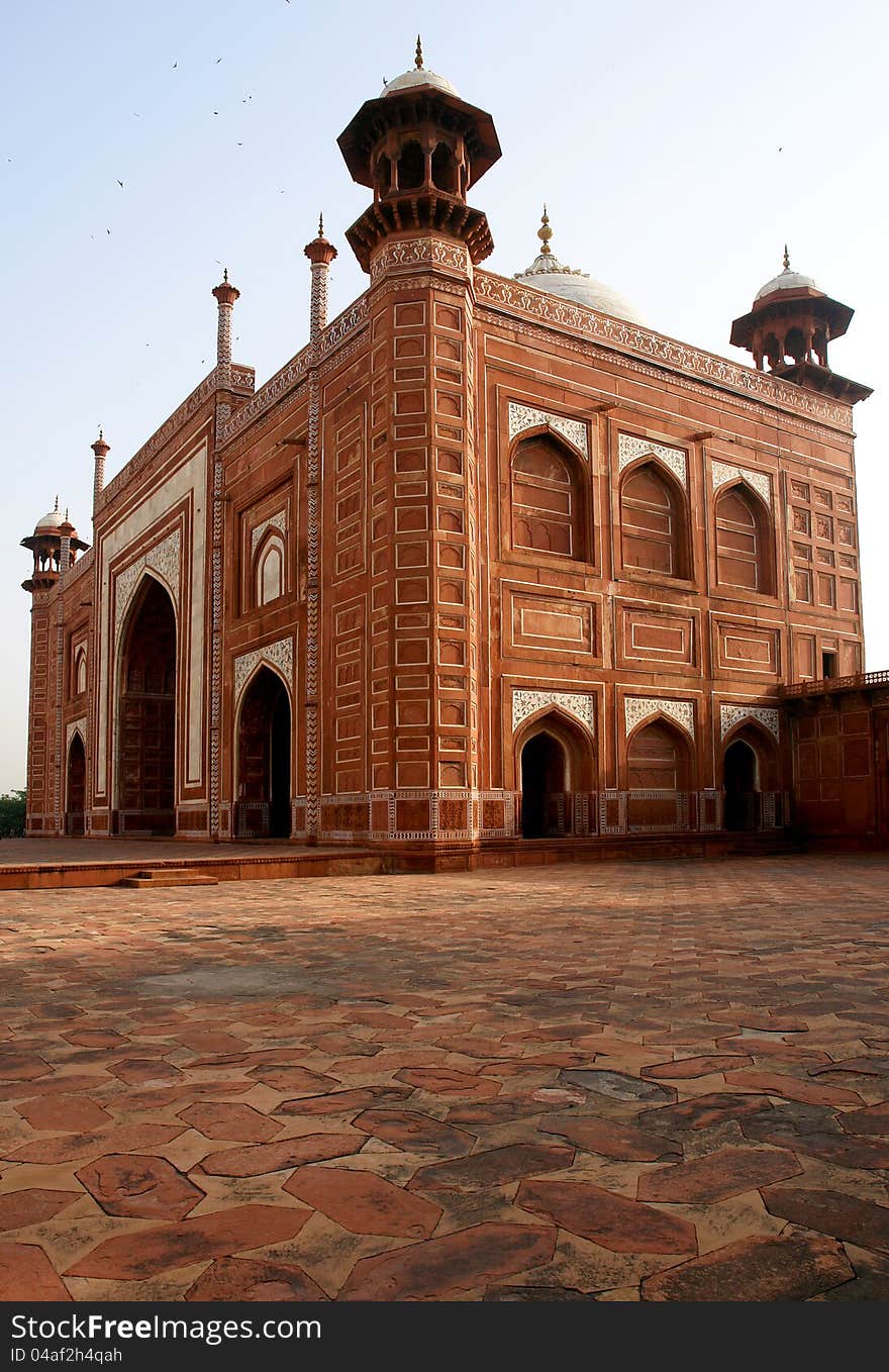 The Twin Mosque of Taj Mahal, Agra, India