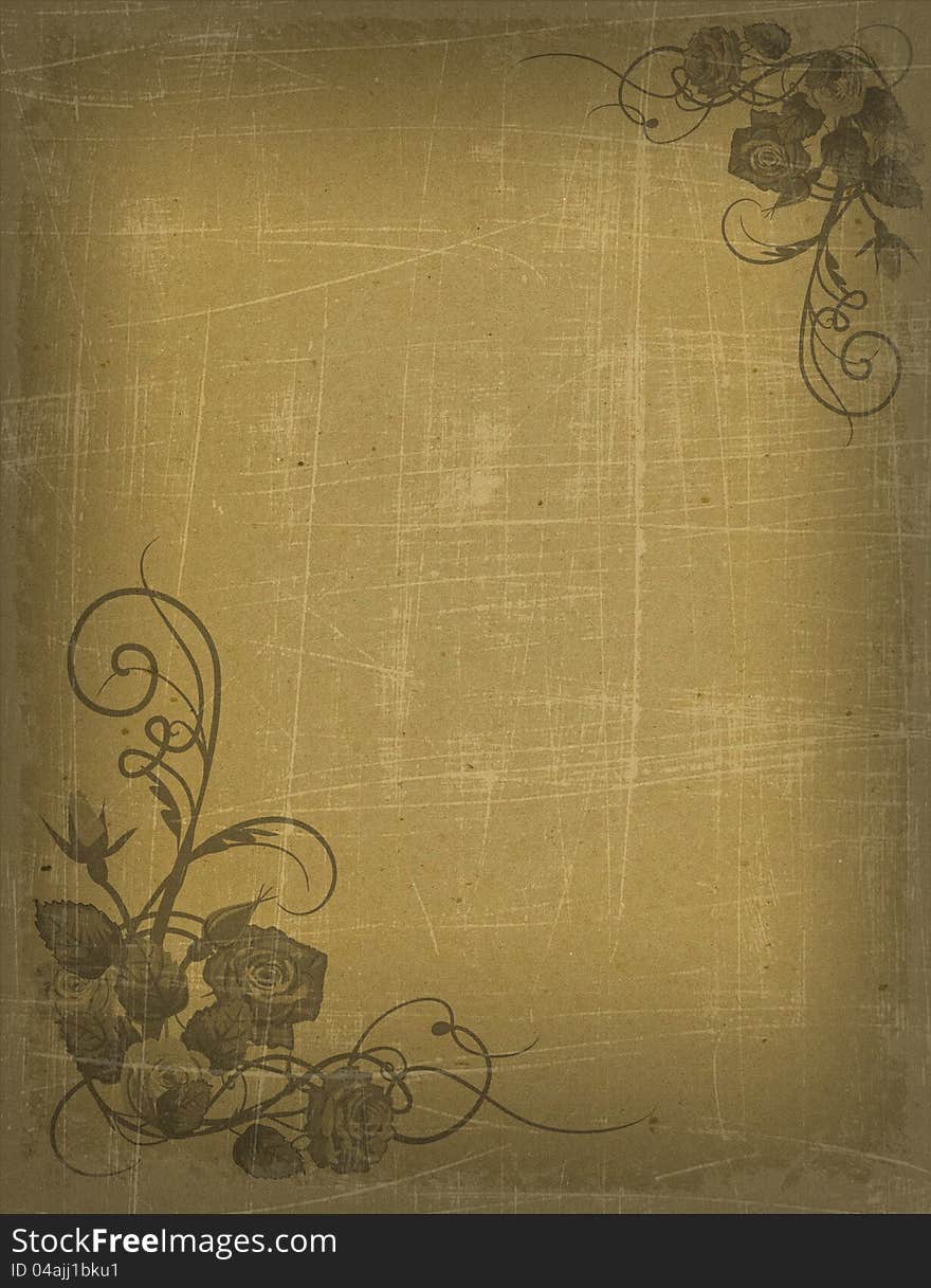 Vintage Paper Background.