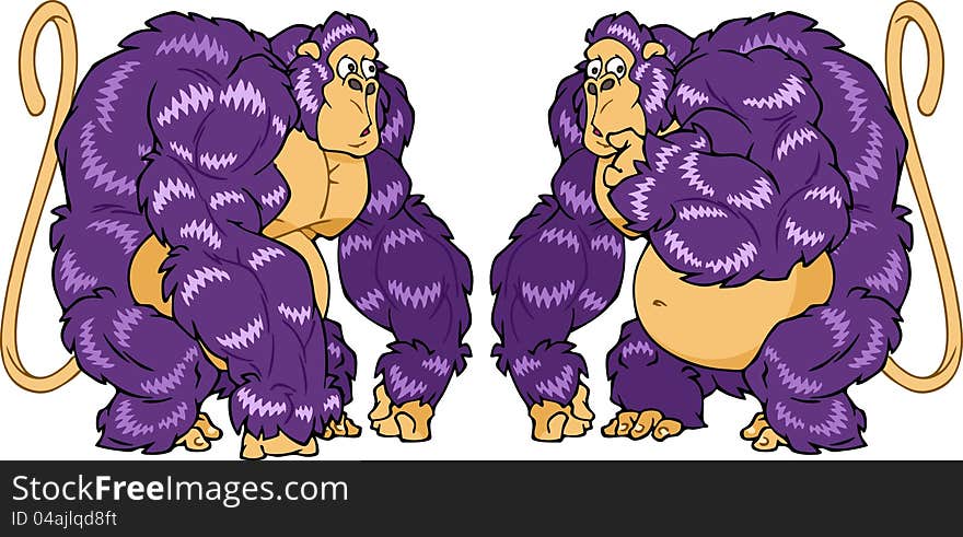 Cartoon Gorilla