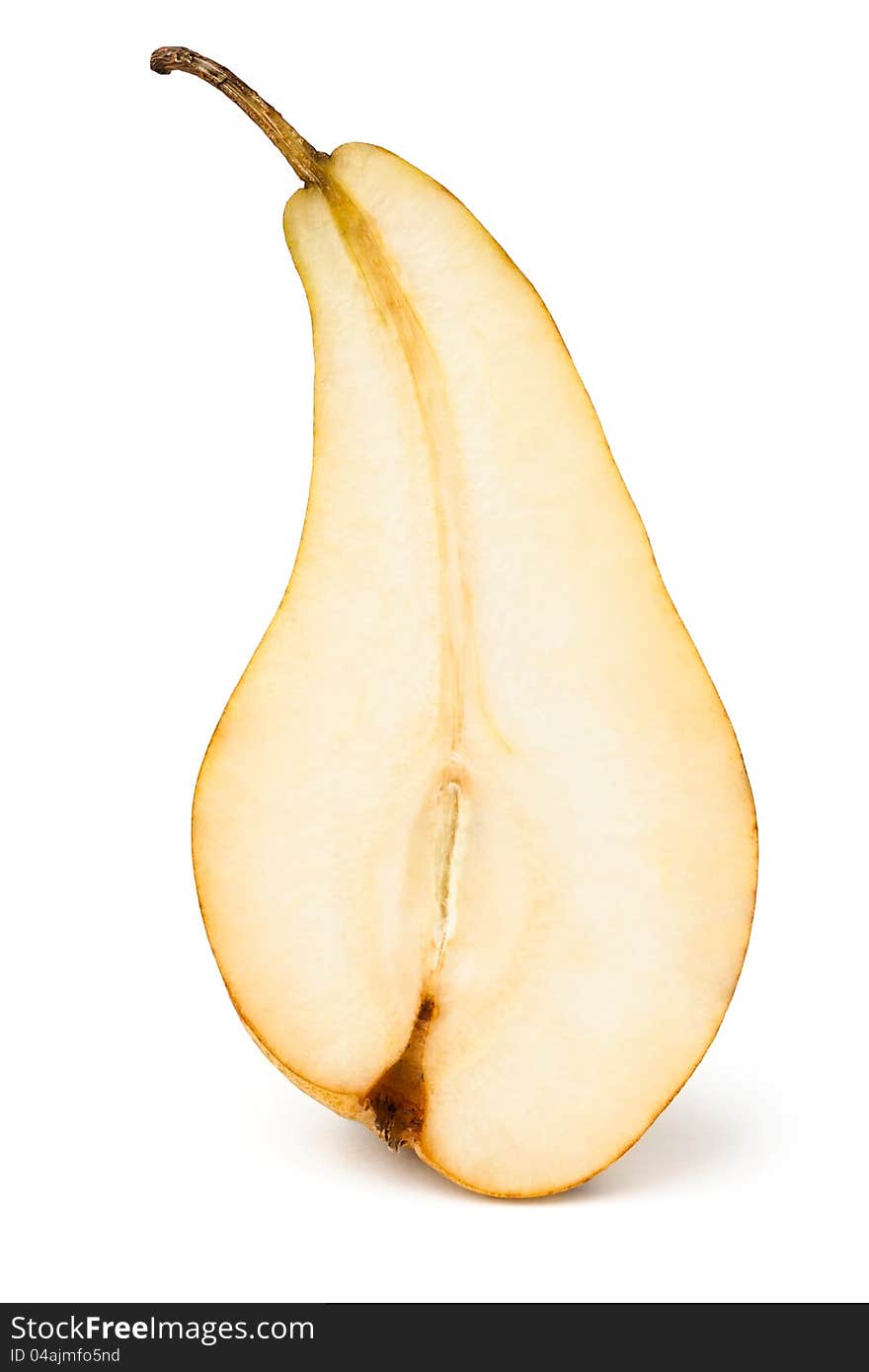 Cut pear