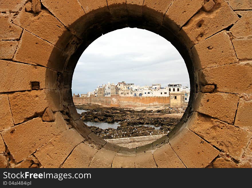 Beautiful old port City of Essaouira, morocco,