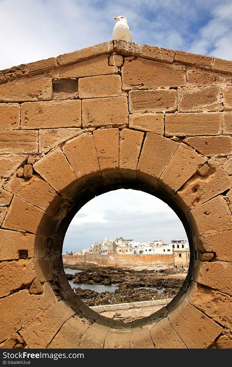 Beautiful old port City of Essaouira, morocco,