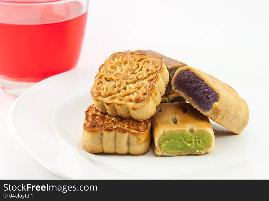 Moon cakes and sweet water