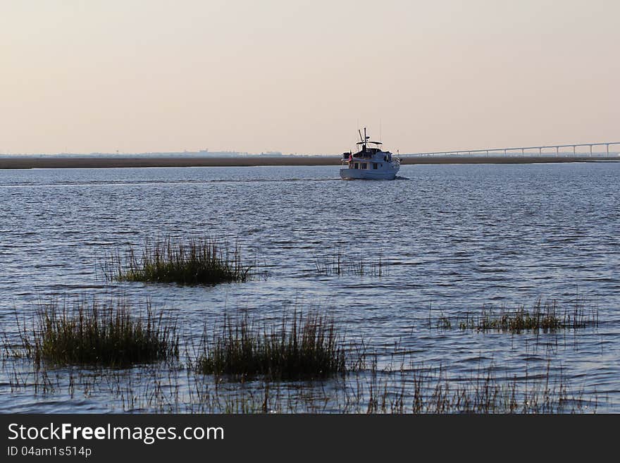 Boat on the Bay