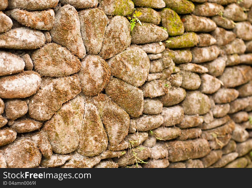 Stone flower in Sacred Monkey Forest, Ubud, Bali, Indonesia