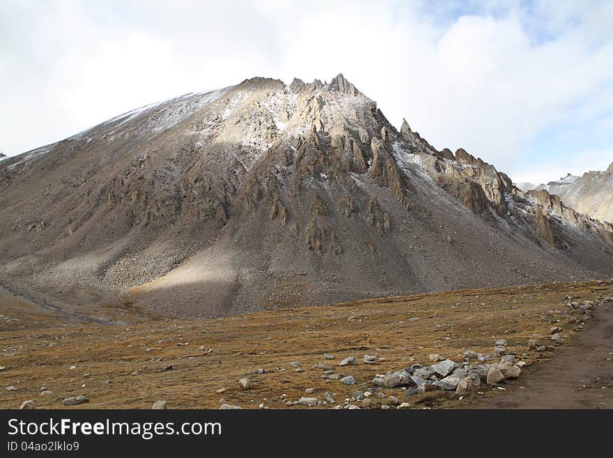 The foothills of Tibet