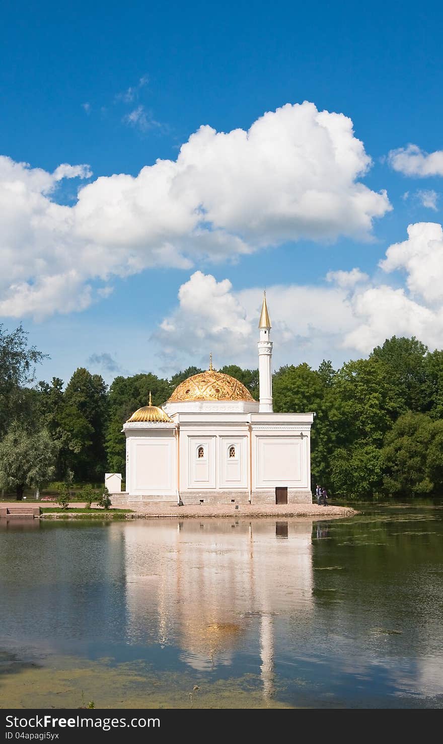 Pavilion Turkish bath.  Tsarskoe Selo. Russia