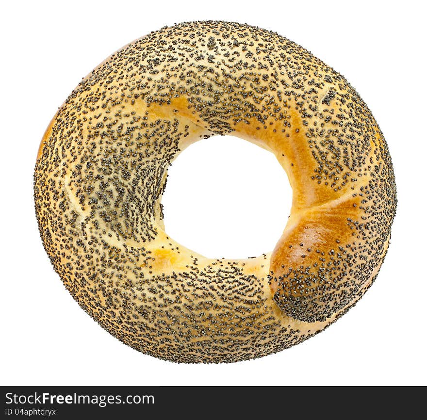 Bagels with poppy seeds