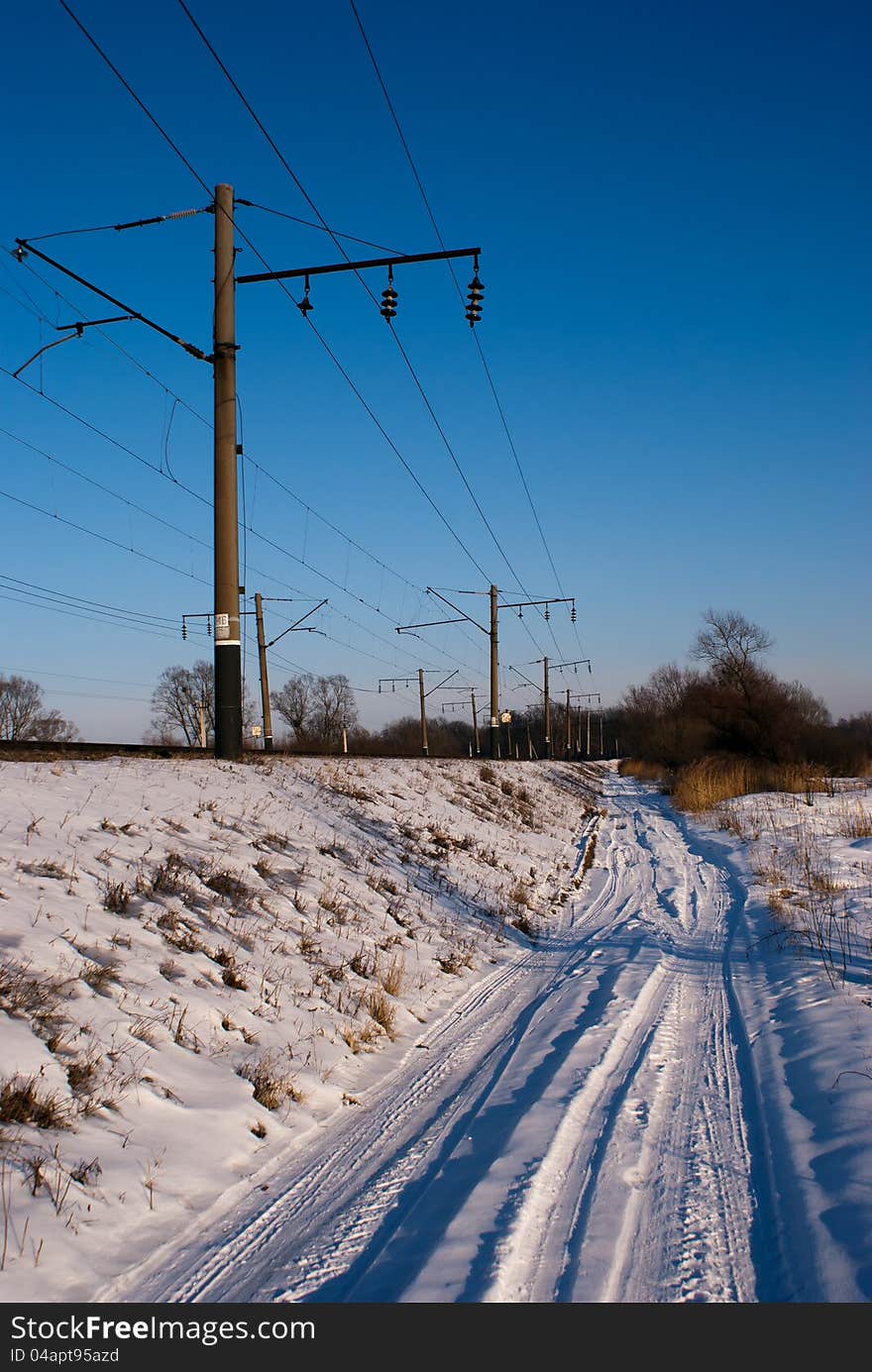 Winter road