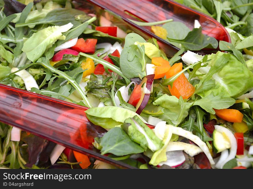 Salad in abowl