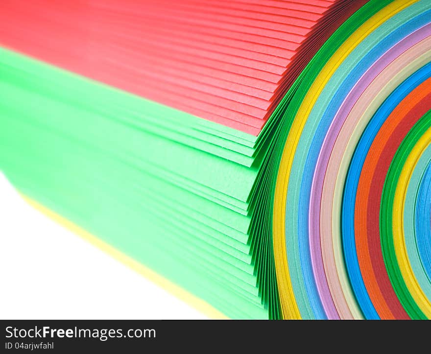 Colorful paper