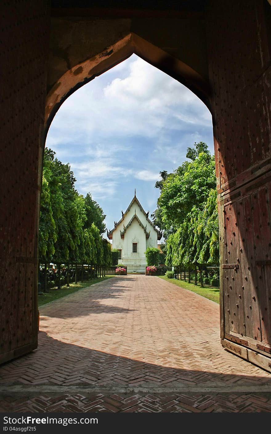 Narai palace in lopburi thailand,
the ancient