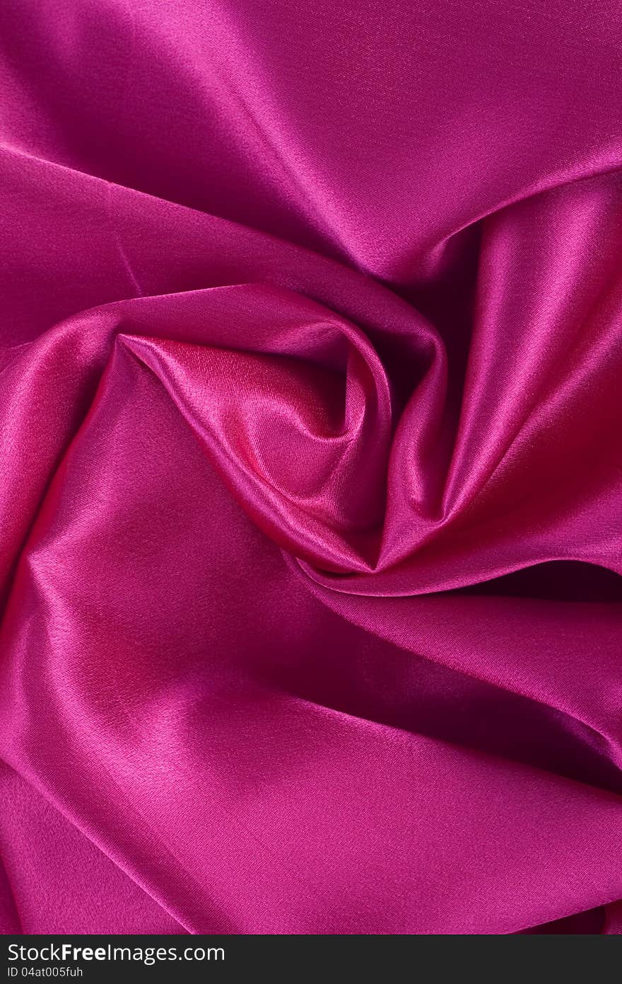 Smooth elegant red silk