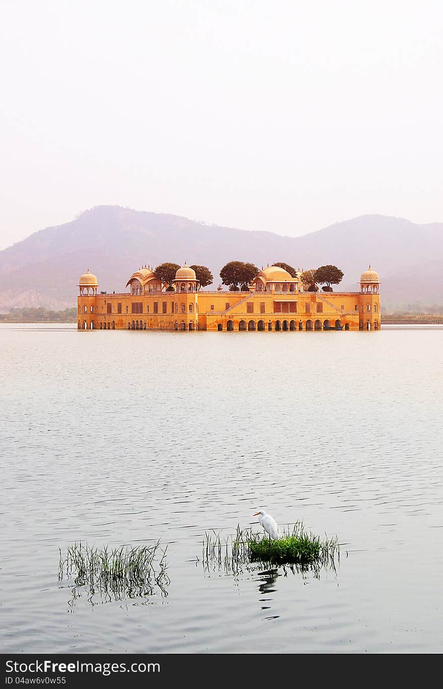 India, Jaipur, Water Palace