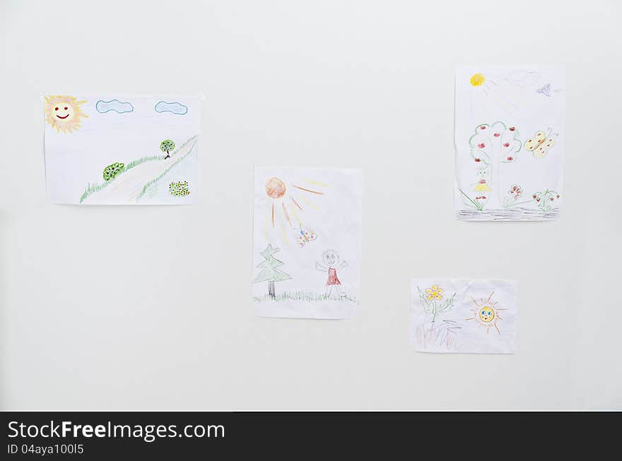 Collection Of Children S Drawings