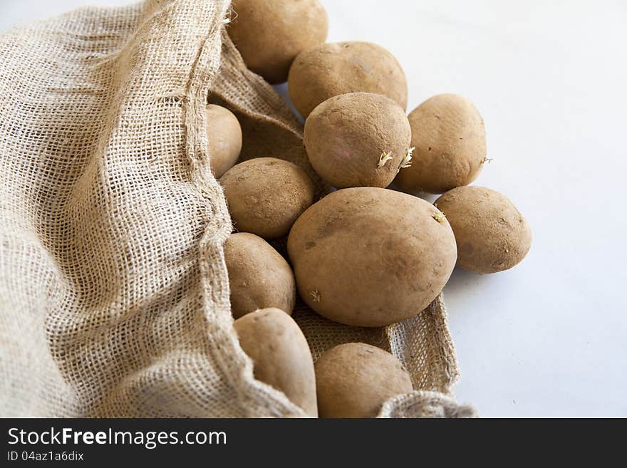 Sack of potatoes